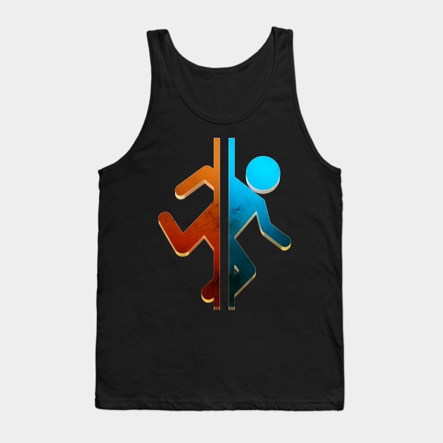 Portal 2 Tank Top by ChrisHarrys